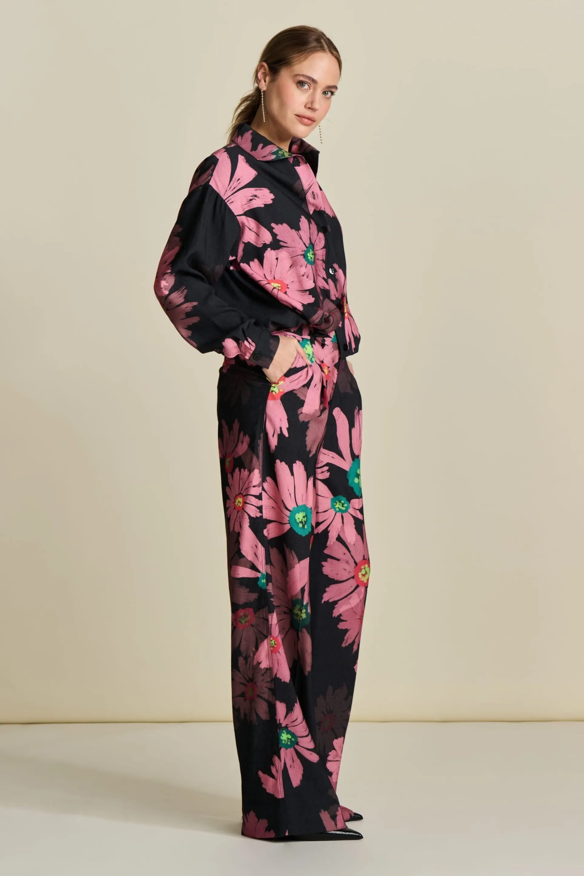 BROEK Big Blooming Pink