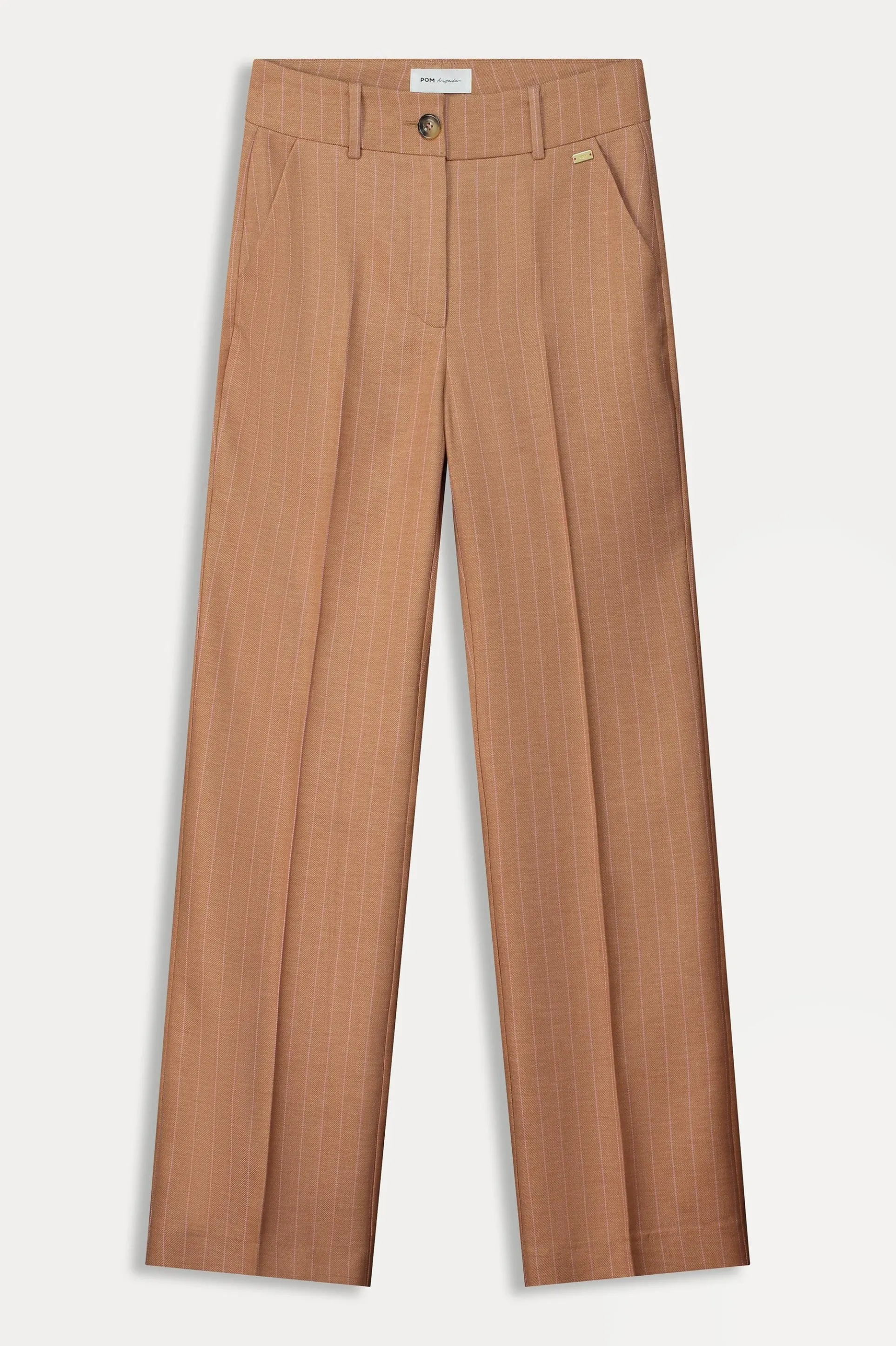 BROEK Striped Sugar Brown