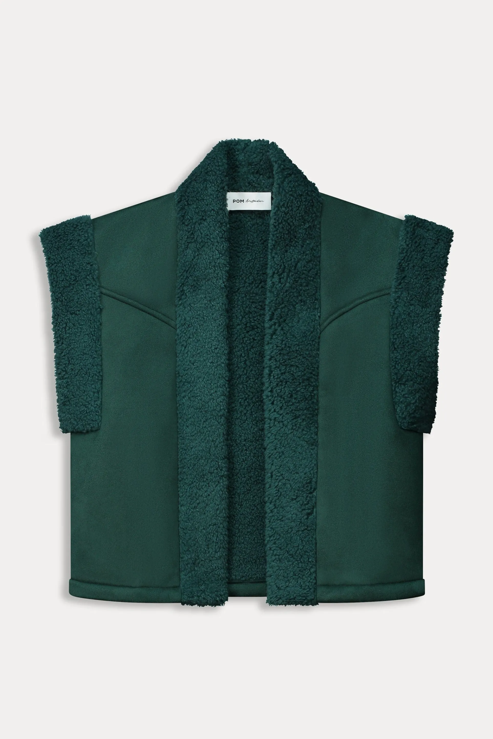 GILET Lammy Teal Green