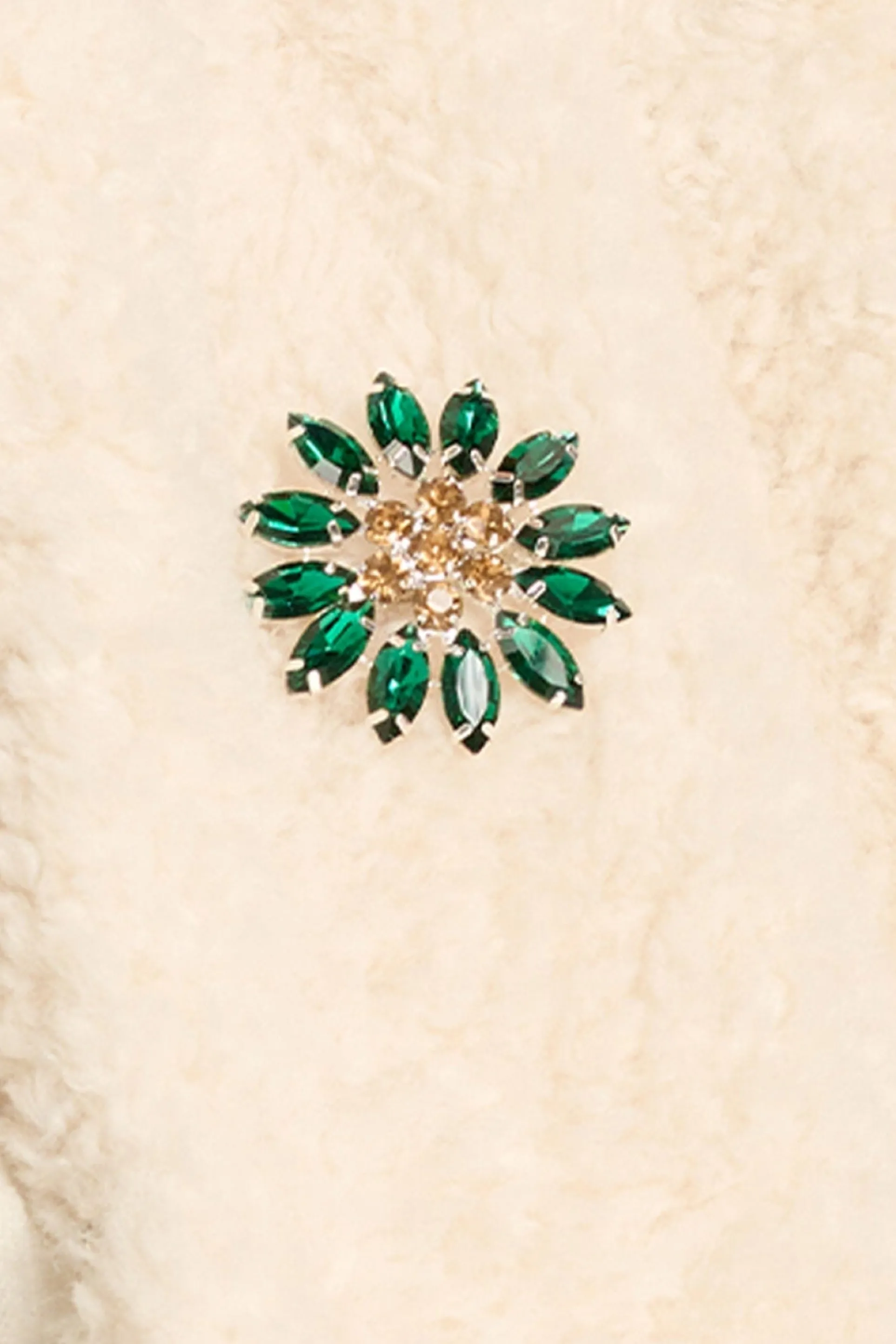 GILET Teddy Love Ecru