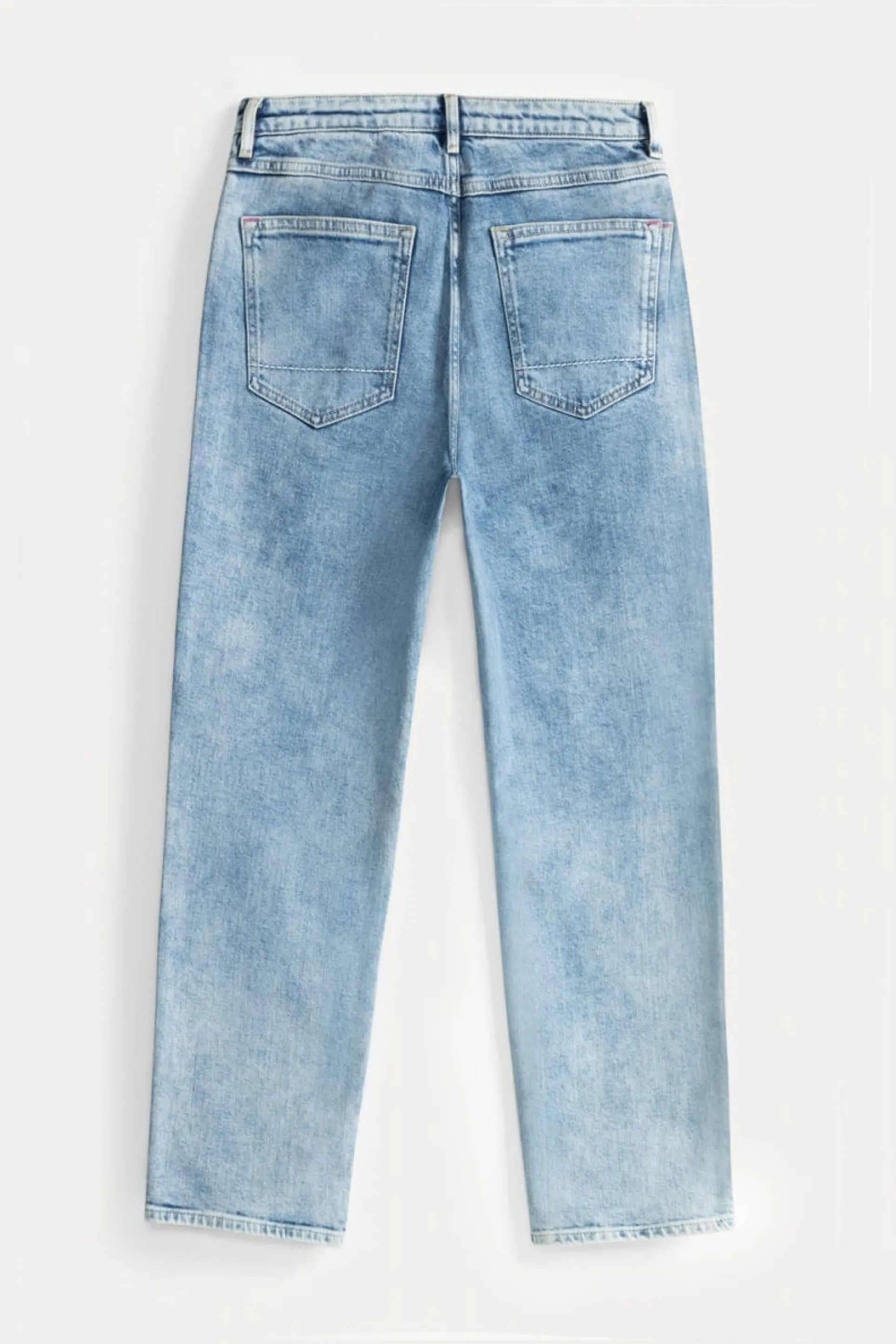 JEANS Eline Straight Mid Blue