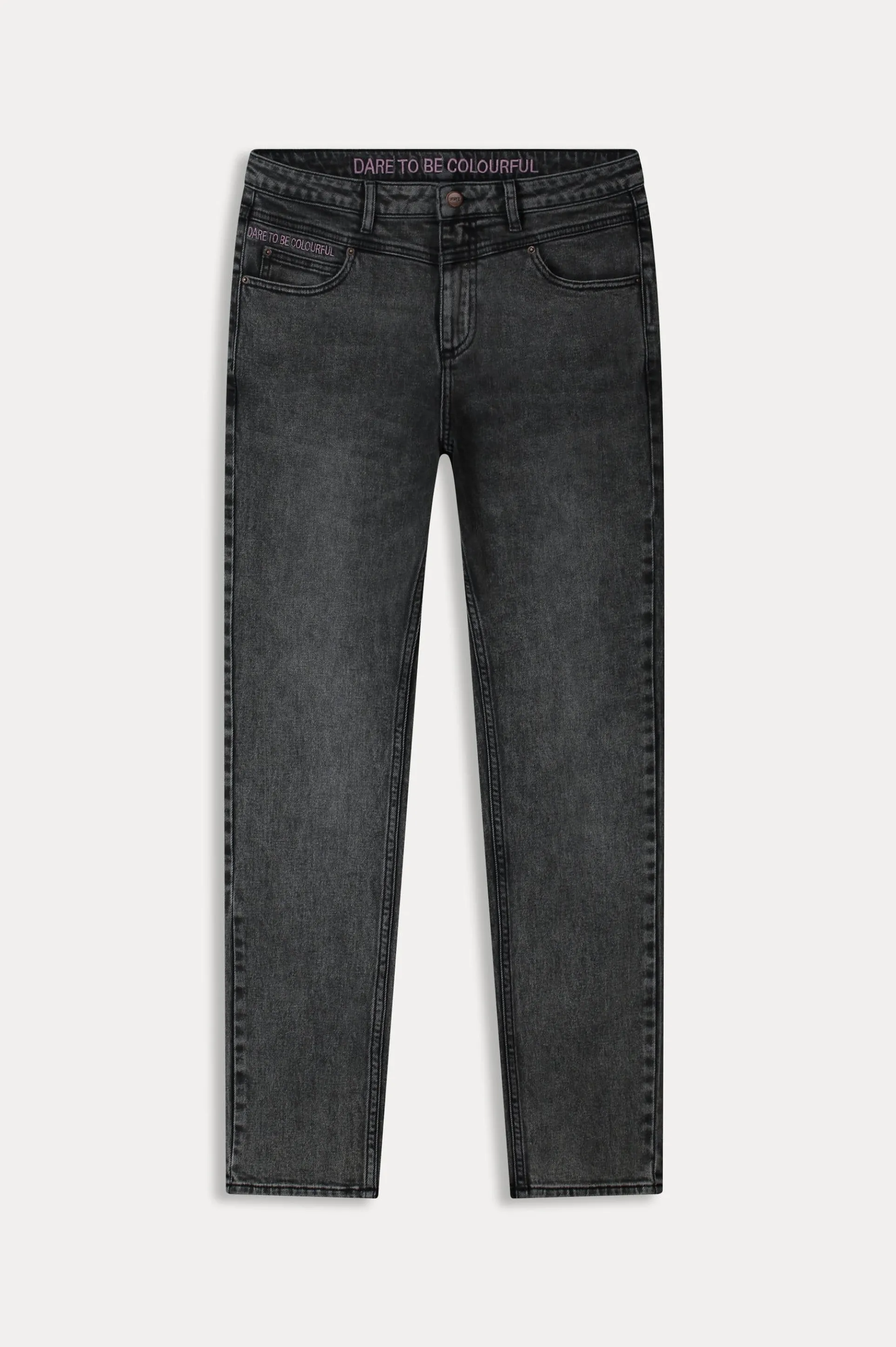 JEANS Elize Slim Grey Storm