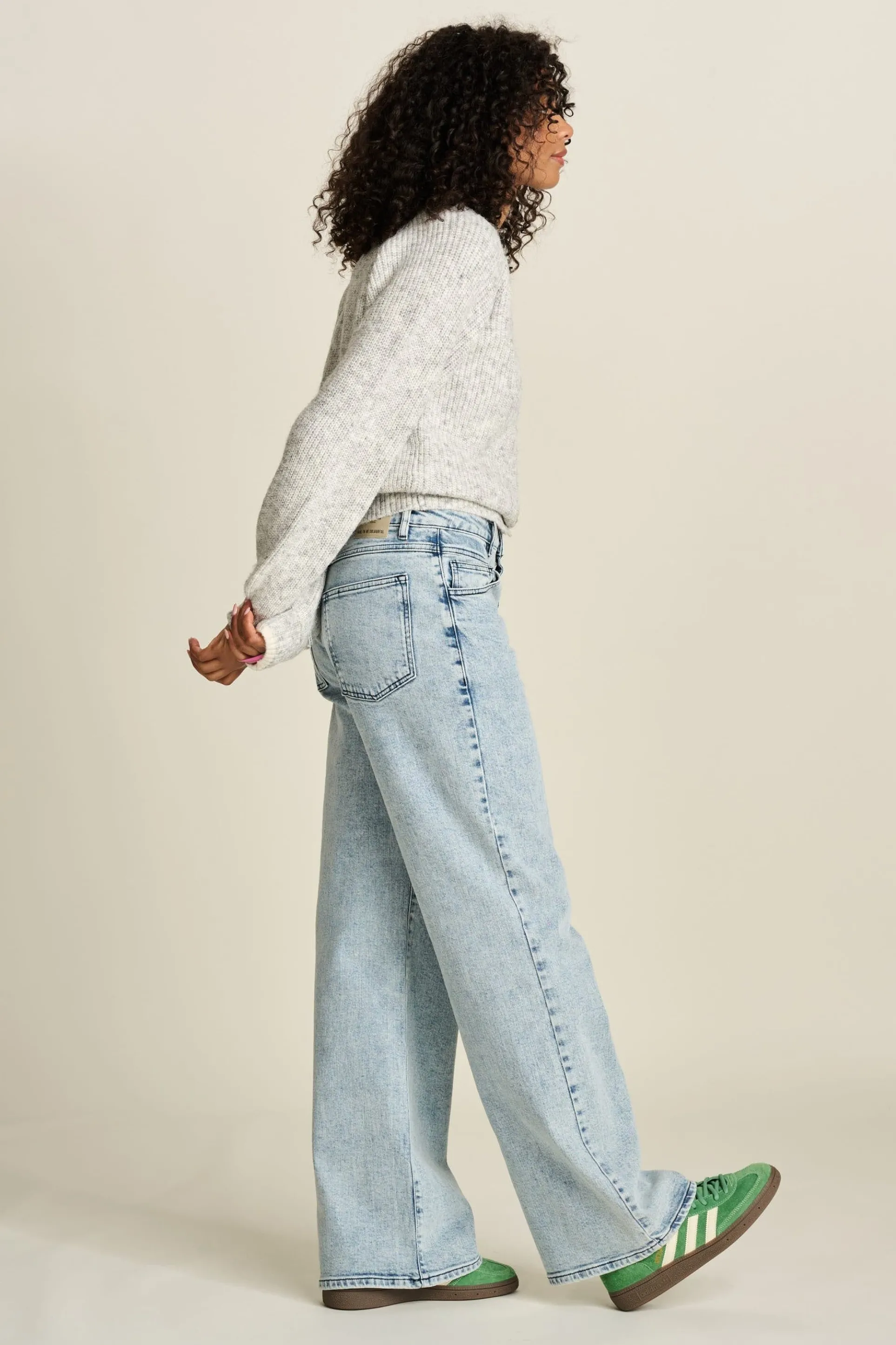 JEANS Wide Leg Light Blue