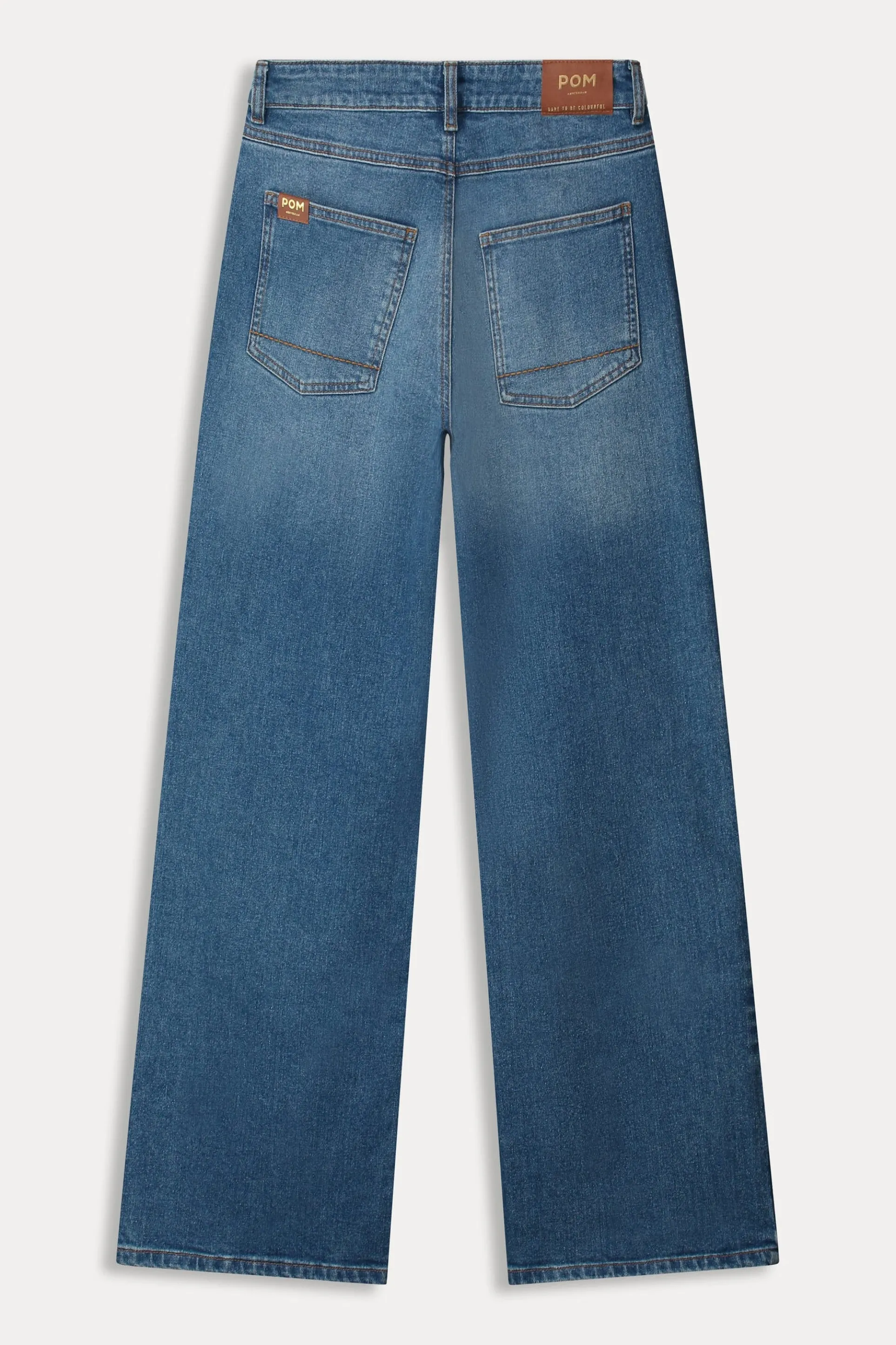 JEANS Wide Leg Vintage Blue