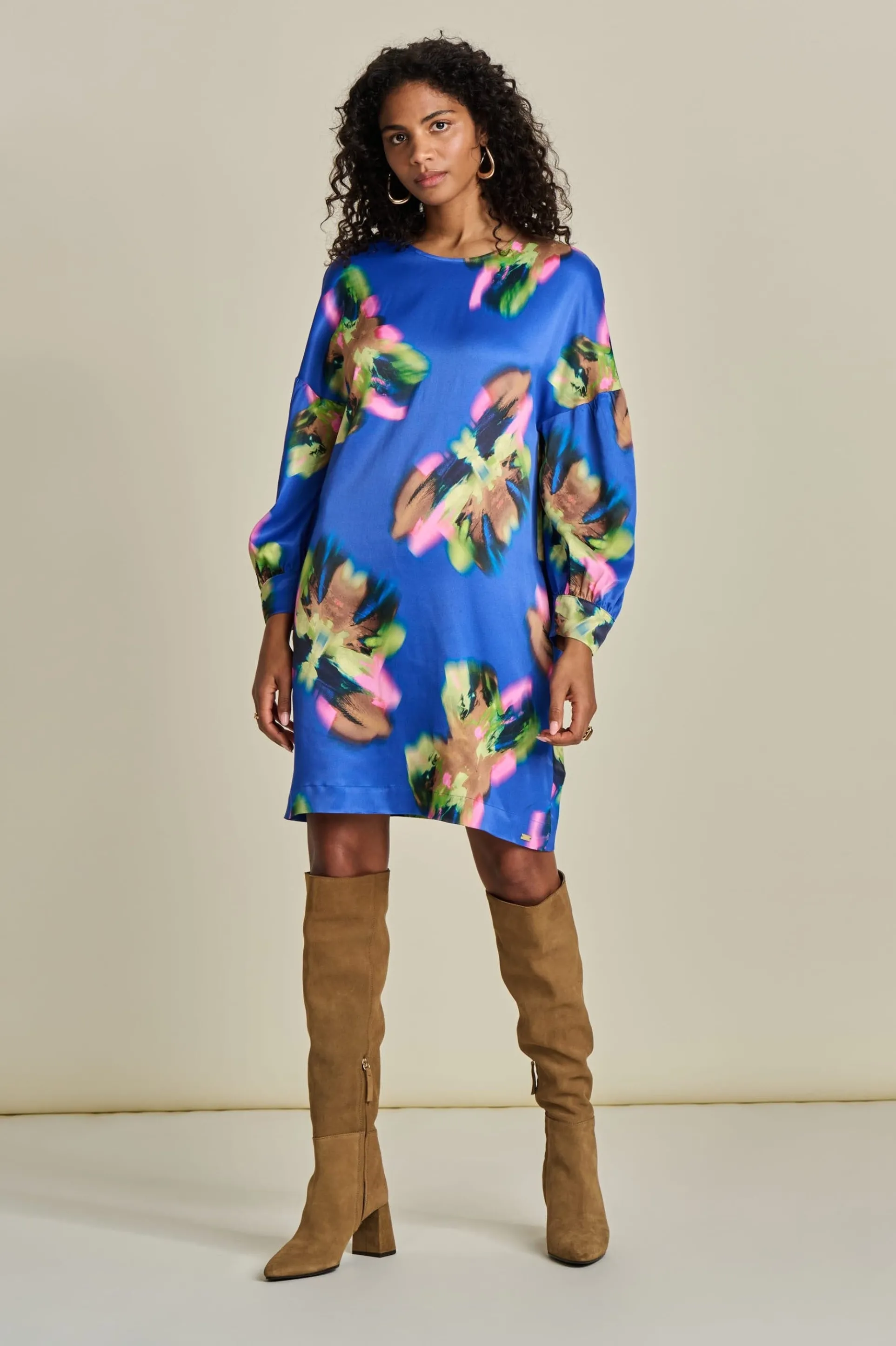 JURK Satin Butterfly Blue