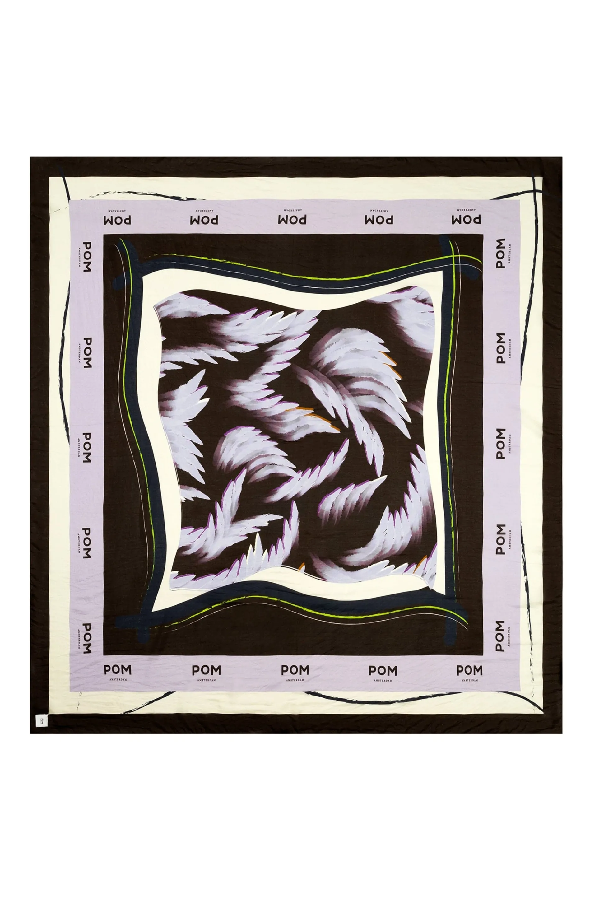 SJAAL Silk Feathers Brown