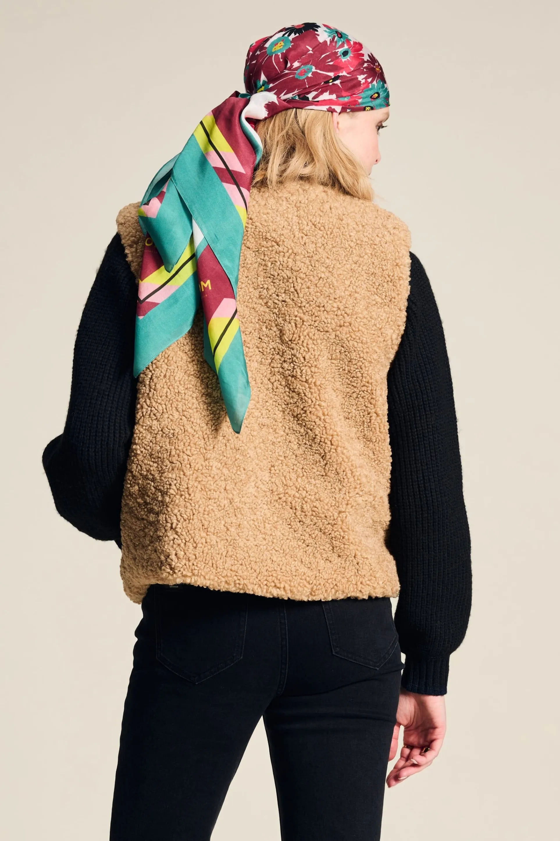 SJAAL Silk Floral Green